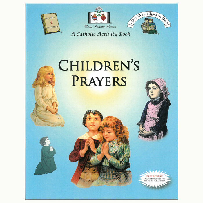 Children's Prayers Activity Book