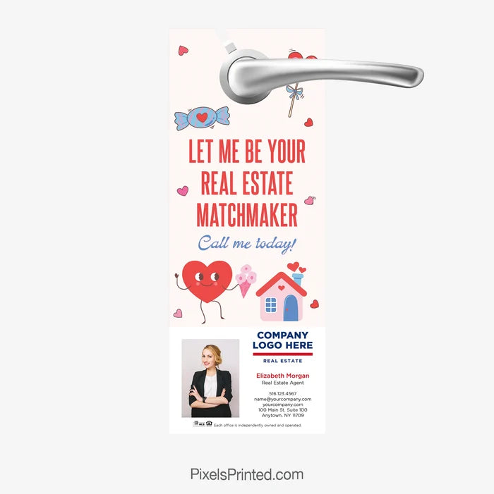 ERA Real Estate Valentine's Day Door Hanger Realtor Matchmaker
