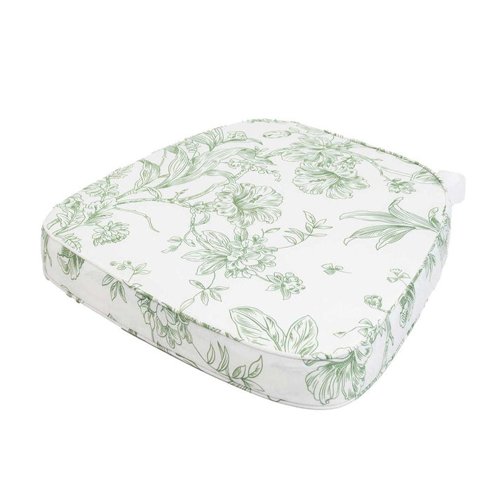 Dusty Sage Green French Toile