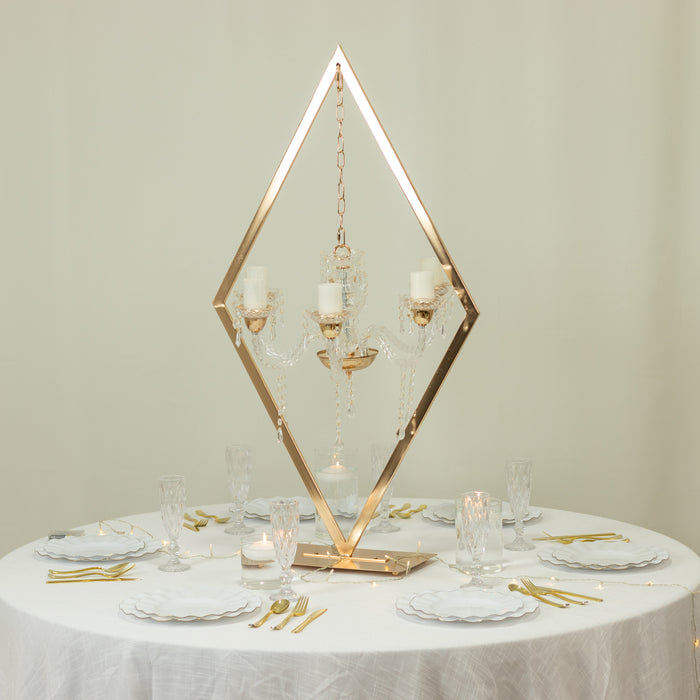 metal candle holders, candle holder, candlestick holder, gold candle holder, gold candelabra, 6 arm candelabra#color_parent