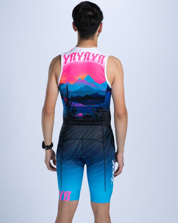 Zoot Sports TRI AERO RACESUITS Men's Ltd Tri Slvs Fz Racesuit - Elements