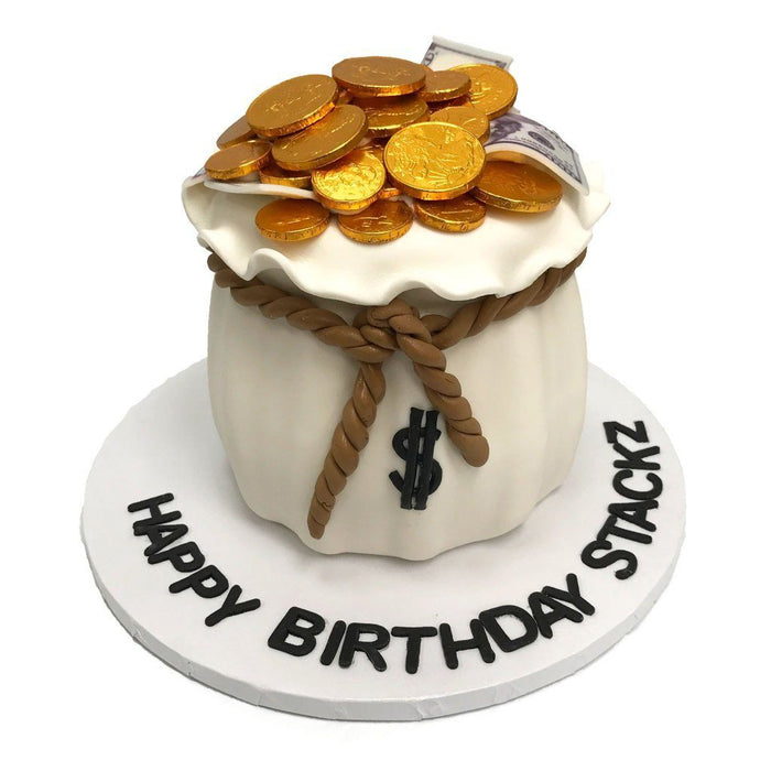 Money Bags Theme Cake Freed's Bakery