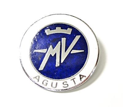 MV Agusta lapel pin Motorcycle large hat badge Italian Race Bike
