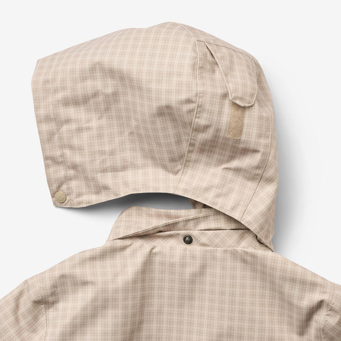 Wheat Outerwear Parka Alke Jacket 9610 stone check