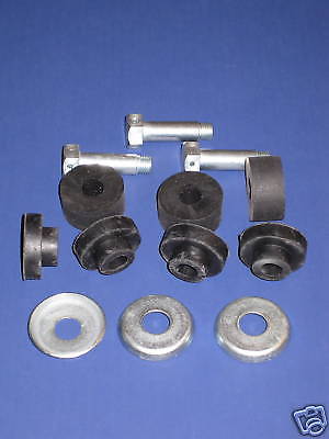 TRIUMPH 650 1963-68 Gas tank bolt rubber mounting kit mount 63 64 65 66 67 68