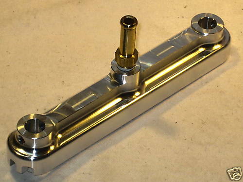 Triumph 750 twin T140 TR7 finned rocker feed alloy oil cooler 73 74 75 76 77 78