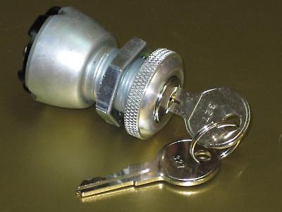 universal ignition switch on off on 3 position with key 3 screw terminal 3/4" OD