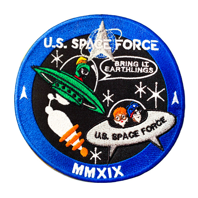 U.S. Space Force "Bring It Earthlings" Patch