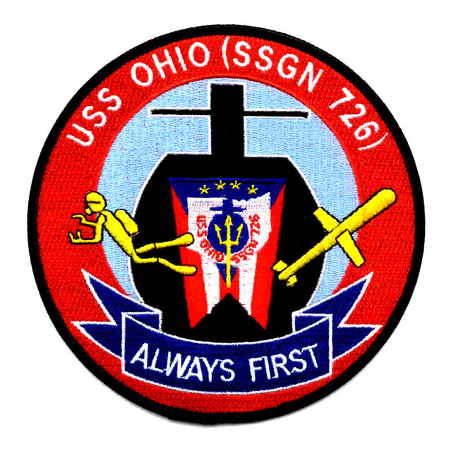 USS Ohio SSGN-726 "Always First" Submarine Patch