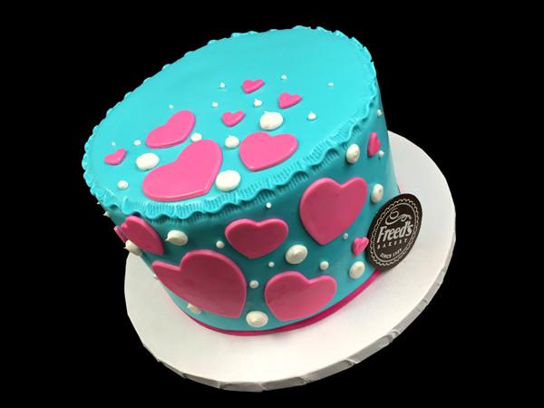 Valentine's Blues Valentine's Item Freed's Bakery