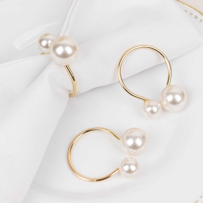 metal, napkin rings, pearl napkin ring, napkin holder rings, table napkin rings#color_parent