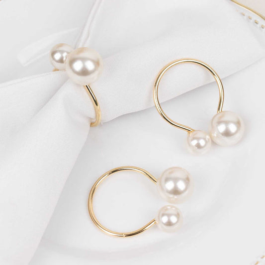 metal, napkin rings, pearl napkin ring, napkin holder rings, table napkin rings#color_parent