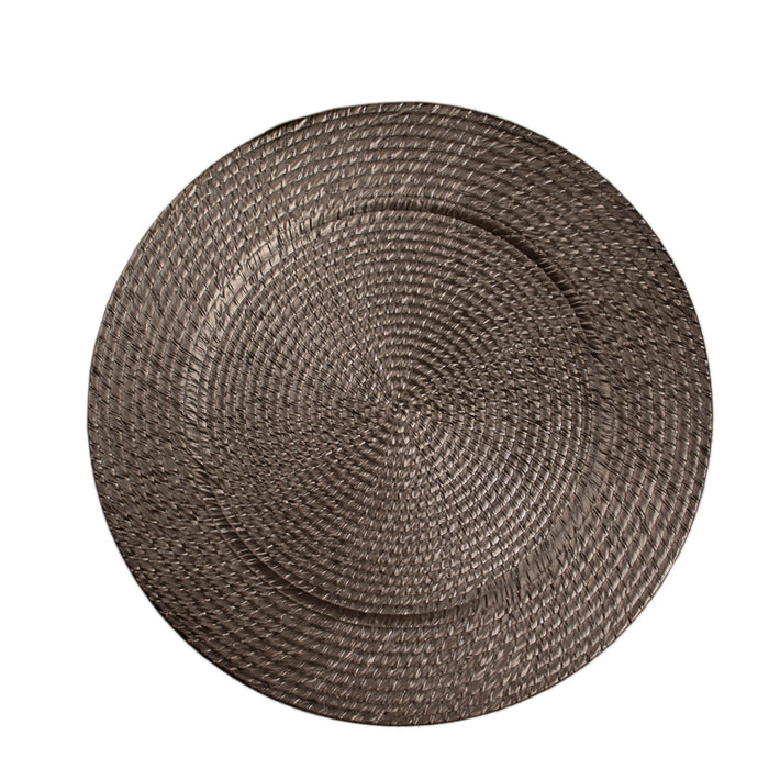 charger plates, round charger plates, plastic charger plates, decorative charger plates, rattan chargers#color_parent