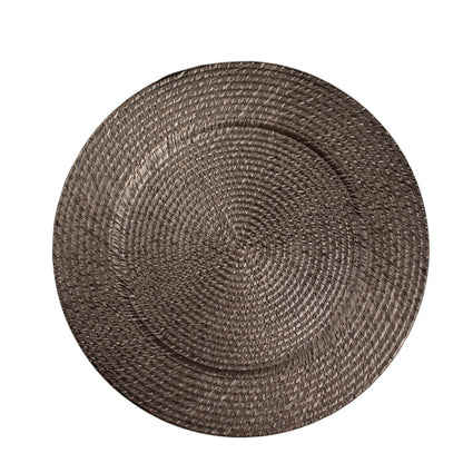 charger plates, round charger plates, plastic charger plates, decorative charger plates, rattan chargers#color_parent