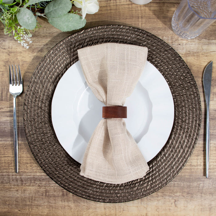 charger plates, round charger plates, plastic charger plates, decorative charger plates, rattan chargers#color_parent