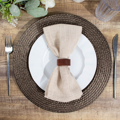 charger plates, round charger plates, plastic charger plates, decorative charger plates, rattan chargers#color_parent