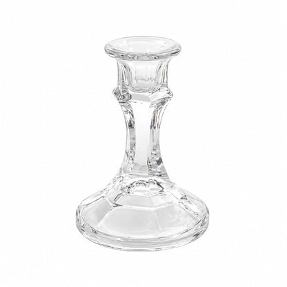 glass taper candle holders, clear candlestick holders, glass candlestick holders, taper candle stands, decorative taper candle holders#color_clear