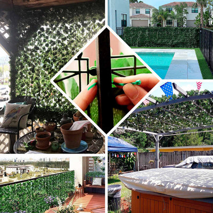 ivy privacy fence, artificial privacy fence, faux fence, ivy fence screen, ivy wall#color_parent