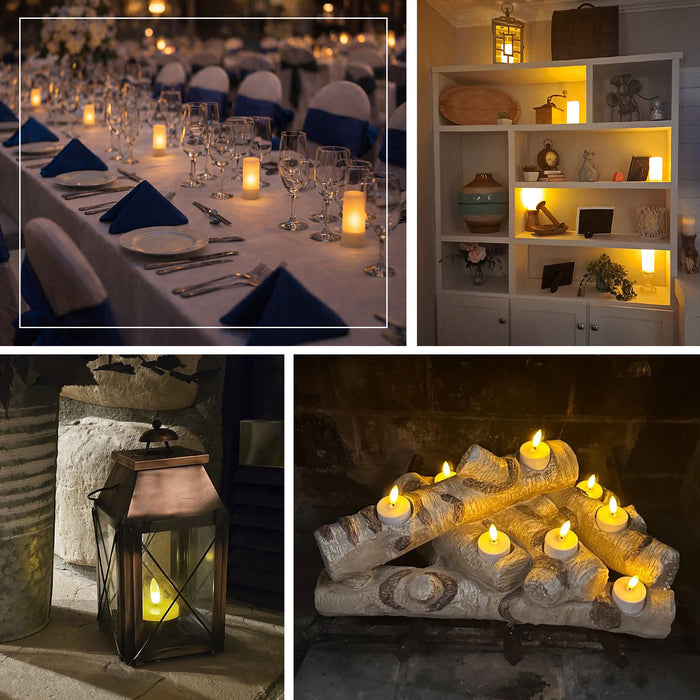 tealight candles,led candles, flameless candles, warm white candles, led tealight candles, flameless tealight candles#color_white