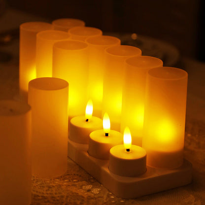 tealight candles,led candles, flameless candles, warm white candles, led tealight candles, flameless tealight candles#color_white
