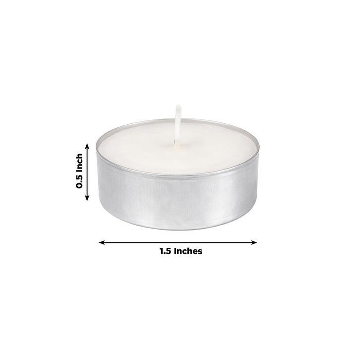 tealight candles, candles, wax candles, unscented candle, wax tealight candle#color_white