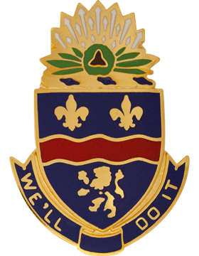 148th Infantry Battalion Unit Crest (We'll Do It)