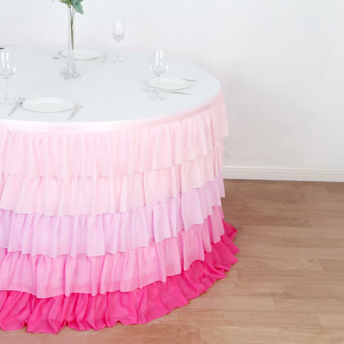 table skirt, tutu table skirt, ruffled table skirt, cloth table skirt, skirt for table#color_parent