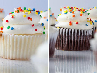 $1 Cupcakes for HELP of Southern Nevada Donation Event Freed's Bakery One Dozen Cupcakes Half Vanilla & Half Chocolate