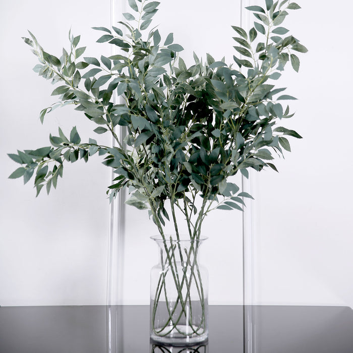 Artificial Indoor Plants, Bouquet Fillers, Faux Plants, Artificial Plant Decor, Honey Locust#color_frosted-green