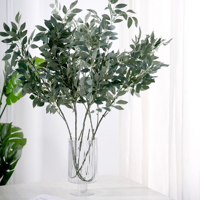 Artificial Indoor Plants, Bouquet Fillers, Faux Plants, Artificial Plant Decor, Honey Locust#color_frosted-green