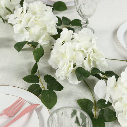 flower garland, hydrangea garland, flower vine, silk garland, artificial garland, artificial flowers#color_parent