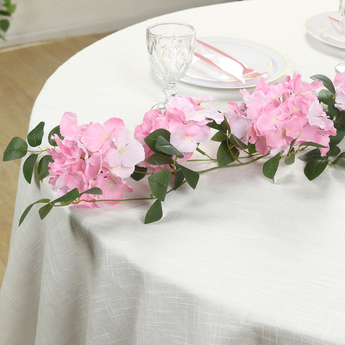 flower garland, hydrangea garland, flower vine, silk garland, artificial garland, artificial flowers#color_parent