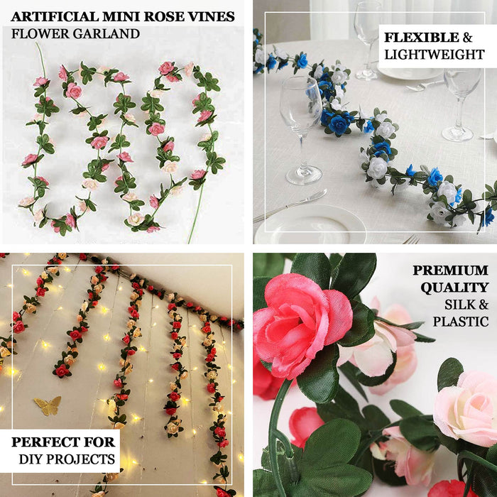 artificial flower garland, rose garland, flower vines, hanging vines, flowers and vines#color_parent