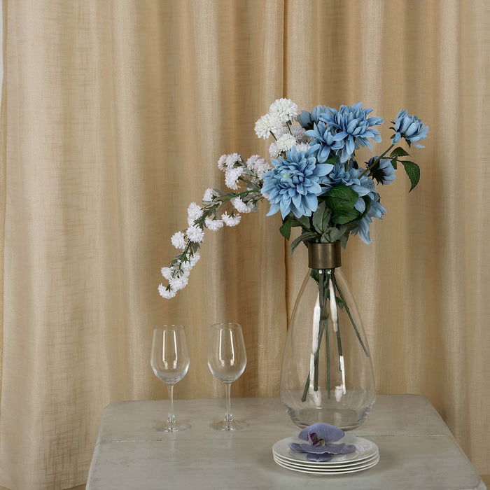 Linen Curtains, Linen Curtain Panels, Semi Sheer Curtains, Faux Linen Curtains, Linen Curtain Panels With Grommets#color_parent