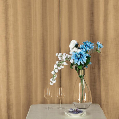 Linen Curtains, Linen Curtain Panels, Semi Sheer Curtains, Faux Linen Curtains, Linen Curtain Panels With Grommets#color_parent