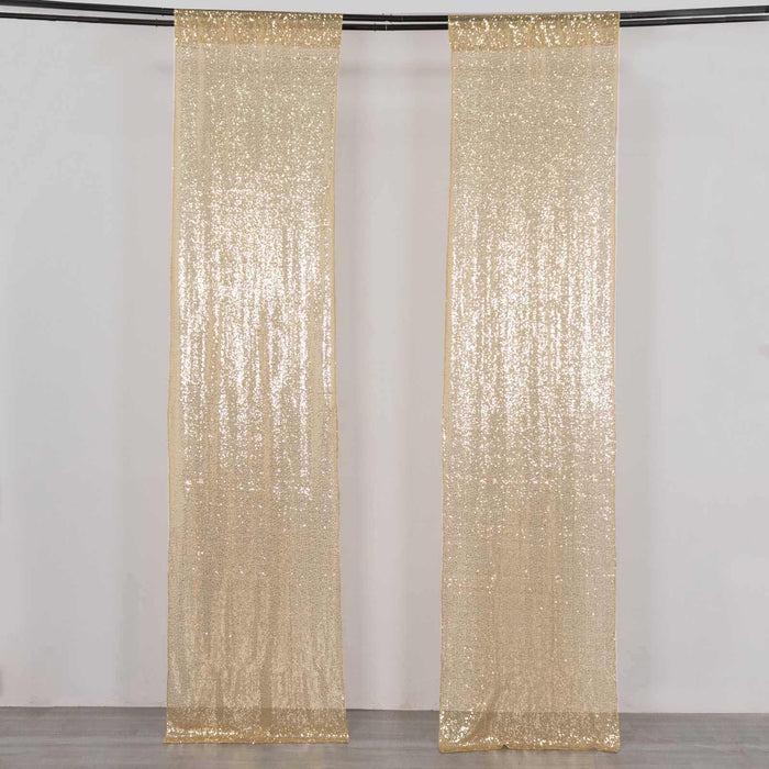 sequin curtain, sparkle curtains, sequin panels, backdrop curtain, sequins backdrop#color_champagne