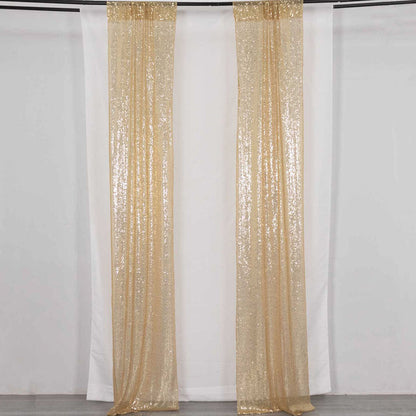 sequin curtain, sparkle curtains, sequin panels, backdrop curtain, sequins backdrop#color_champagne