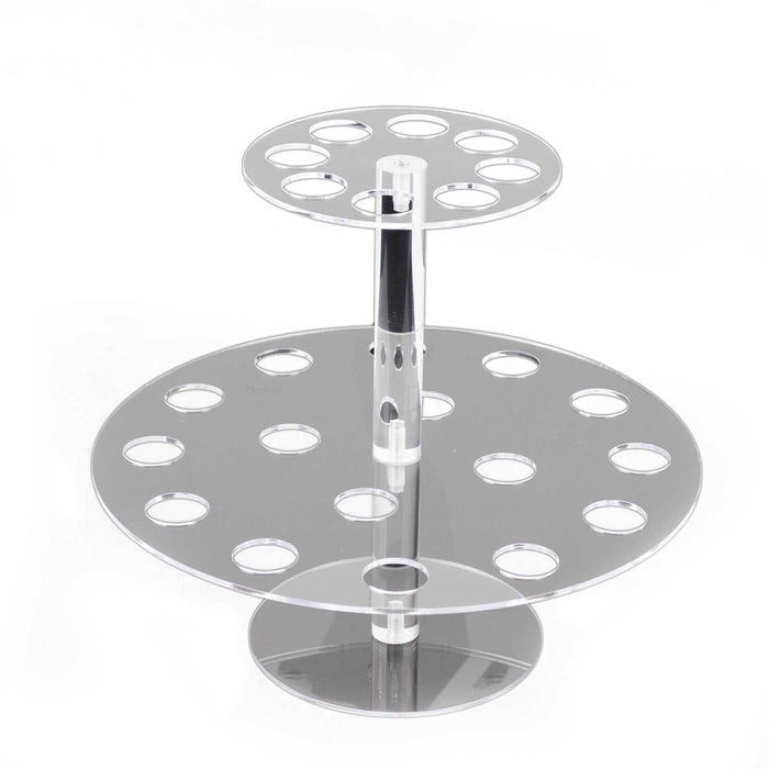 acrylic, ice cream cone stand, ice cream cone holder, waffle cone holders, display stand#color_clear