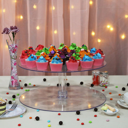 Acrylic Cake Stand, Tiered Cupcake Stand, Dessert Holder, Tiered Dessert Stand, Cupcake Display Stand#size_parent