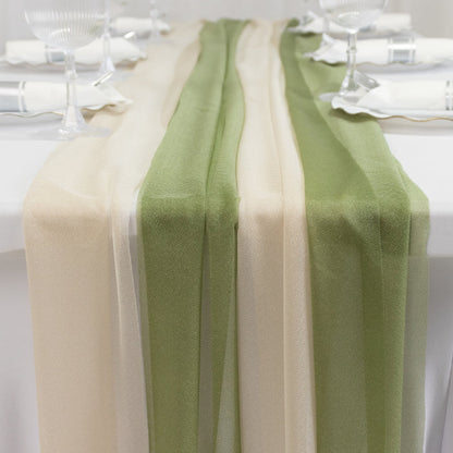 sheer chiffon table runners, table runners, 9ft table drapes, sheer table runners, chiffon runners, runners, table linen#color_parent