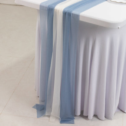 Dusty Blue | Ivory