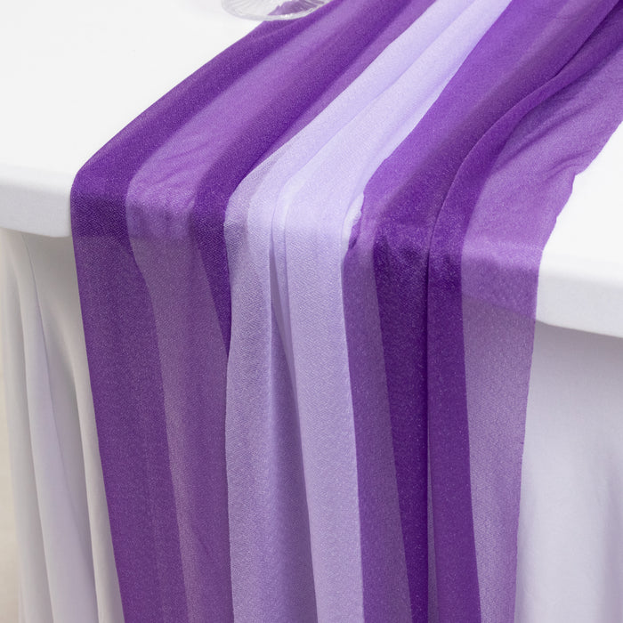 sheer chiffon table runners, table runners, 9ft table drapes, sheer table runners, chiffon runners, runners, table linen#color_parent