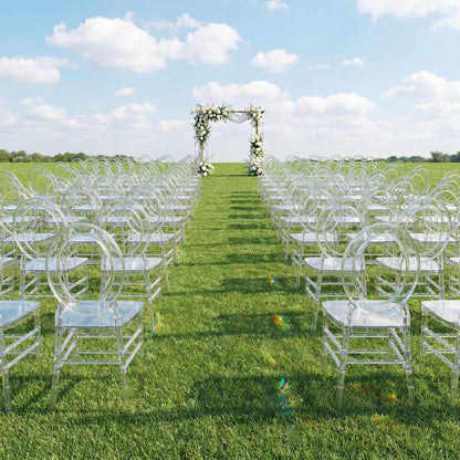 acrylic chiavari chairs, clear ghost chairs, transparent chiavari chairs, acrylic event chairs, resin chiavari chairs, stackable chiavari chairs, armless ghost chairs#color_clear