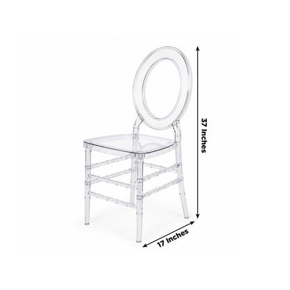 acrylic chiavari chairs, clear ghost chairs, transparent chiavari chairs, acrylic event chairs, resin chiavari chairs, stackable chiavari chairs, armless ghost chairs#color_clear