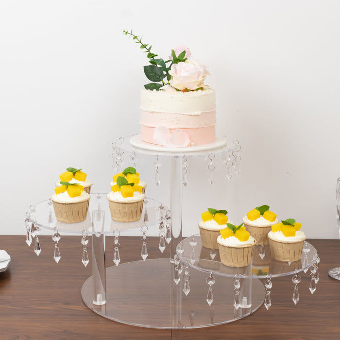 cake stands, acrylic cake stands, cupcake stand, rotating acrylic cake stand, clear cupcake stand, acrylic dessert display, cupcake display stand#color_parent
