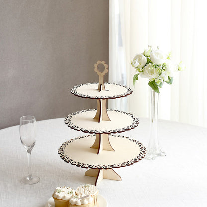 wood dessert stand, cupcake stand, rustic cupcake stand, cupcake holders, display stand#color_parent