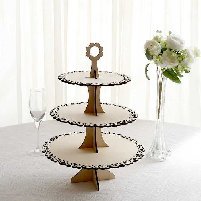 wood dessert stand, cupcake stand, rustic cupcake stand, cupcake holders, display stand#color_parent