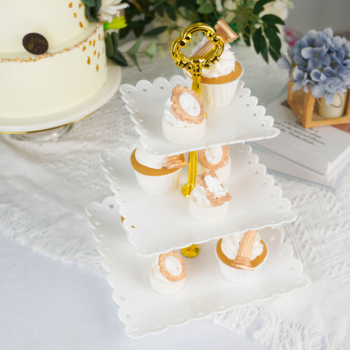 3 tier cupcake stand, plastic cupcake stand, tiered dessert tray, cupcake, display stand, cupcake tower stand#color_parent