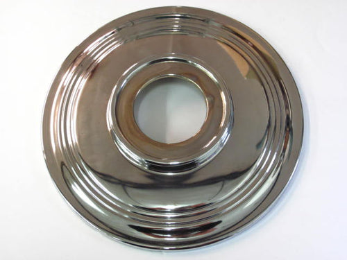 37-3443 Triumph T100C hub cap 7" wheel cover BSA B44 Chrome made in UK