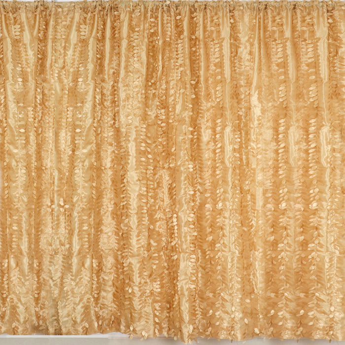 taffeta curtains, backdrop curtain, backdrop drapes, backdrop panels, curtain background#color_champagne